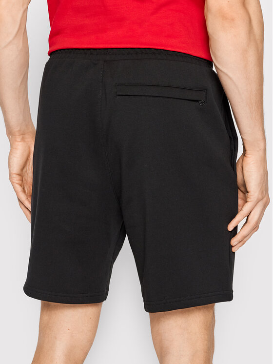Puma Puma Pantaloni scurți sport BATMAN 534729 Negru Regular Fit