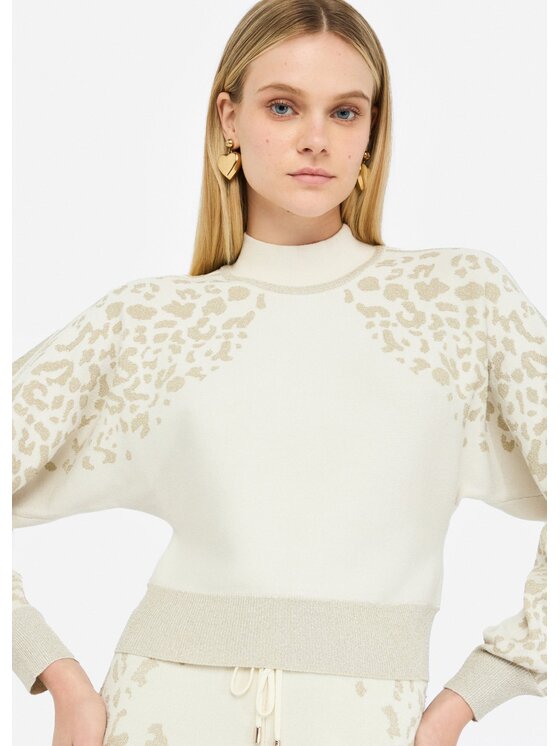 Liu Jo Liu Jo Maglione TF5269MS49IA4351 Bianco Regular Fit