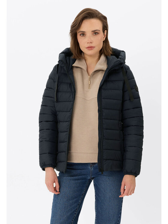 Volcano Volcano Kurtka puchowa J-NORDIC Granatowy Regular Fit