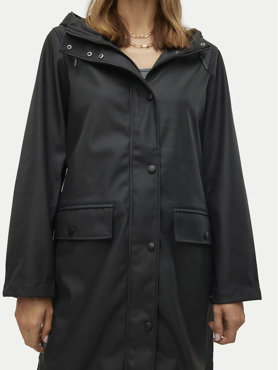 Vero Moda Vero Moda Geacă de ploaie Malou 10320607 Negru Regular Fit