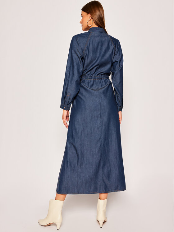 MAX\u0026Co. Vestito chemisier Difesa 62215920 Blu scuro Regular Fit • Modivo.it