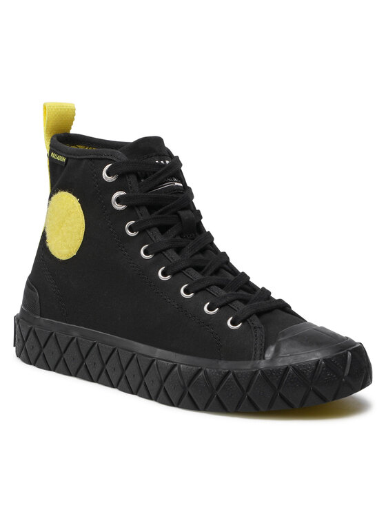 Palladium Palladium Modne superge Palla Sce Smiley Mid 77177-008-M Črna