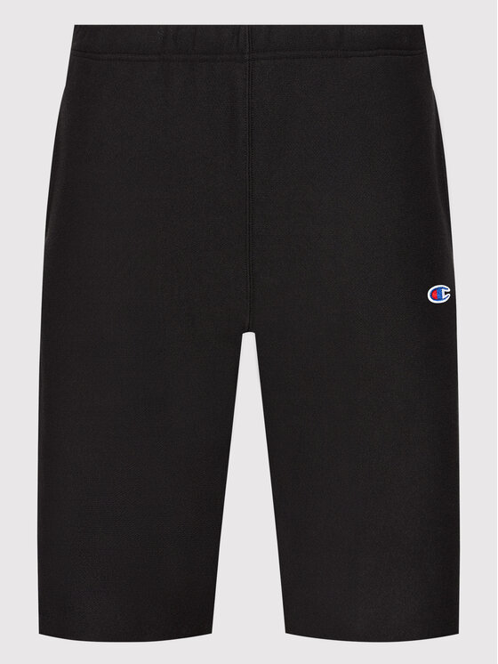 Champion Champion Športne kratke hlače Logo 216543 Črna Custom Fit