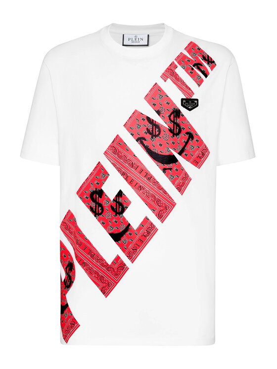 PHILIPP PLEIN PHILIPP PLEIN T-shirt 30422 Bianco Regular Fit