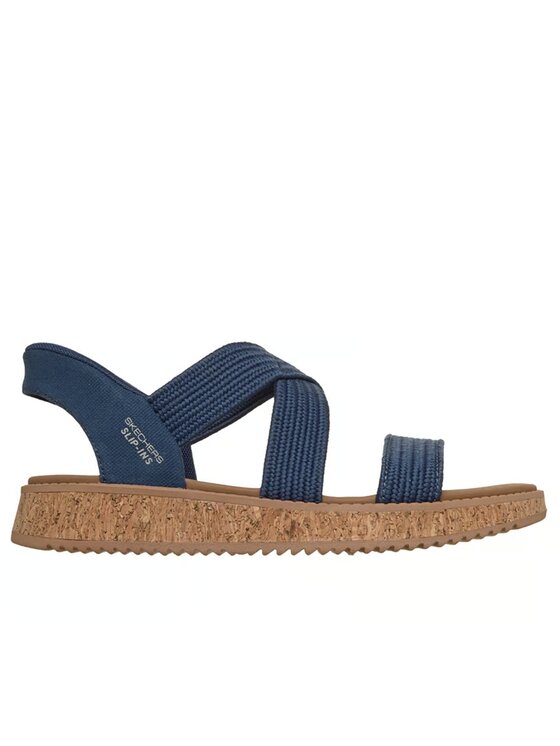 Skechers Skechers Sandały 114424-NVY Granatowy