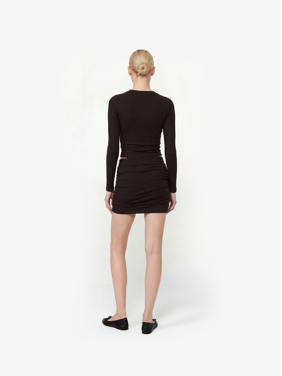 La Mania La Mania S dlouhým rukávem TIDAL Hnědá Basic Fit