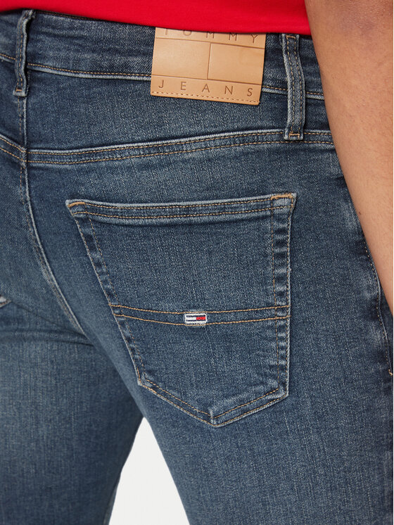 Tommy Jeans Tommy Jeans Traperice Austin DM0DM20553 Plava Slim Fit