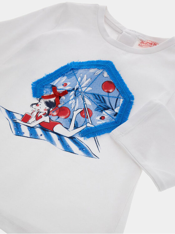 Original Marines Original Marines Блузка DEP1044NF Білий Regular Fit