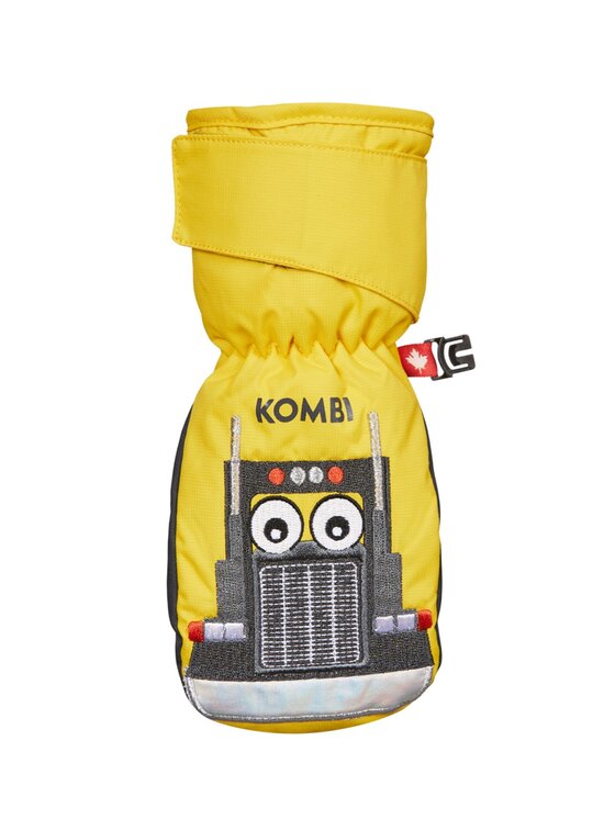 Kombi Kombi Rękawice narciarskie On Wheels Żółty