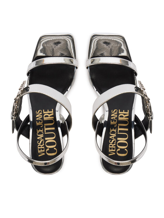 Versace Jeans Couture Versace Jeans Couture Sandály 80VA3S71 ZS406 900 Stříbrná