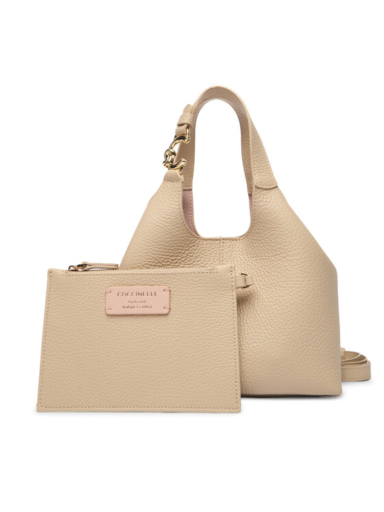 Coccinelle Coccinelle Borsetta SHA Coccinelle C-Easy E1 SHA 58 01 01 Beige