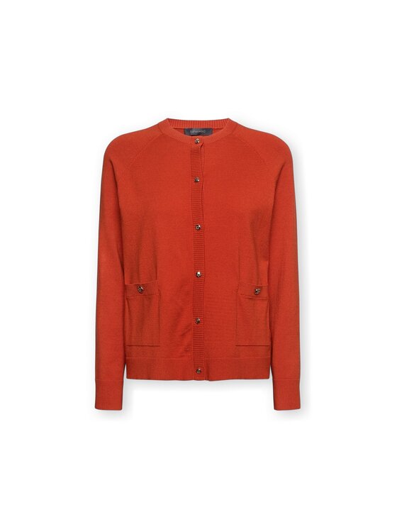 Elena Mirò Elena Mirò Sweter M034Z000795N017 Pomarańczowy Regular Fit