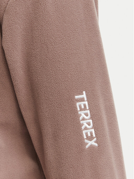 adidas adidas Polar Terrex Multi Essentials Half Zip Fleece Jacket KZ1799 Maro deschis Regular Fit