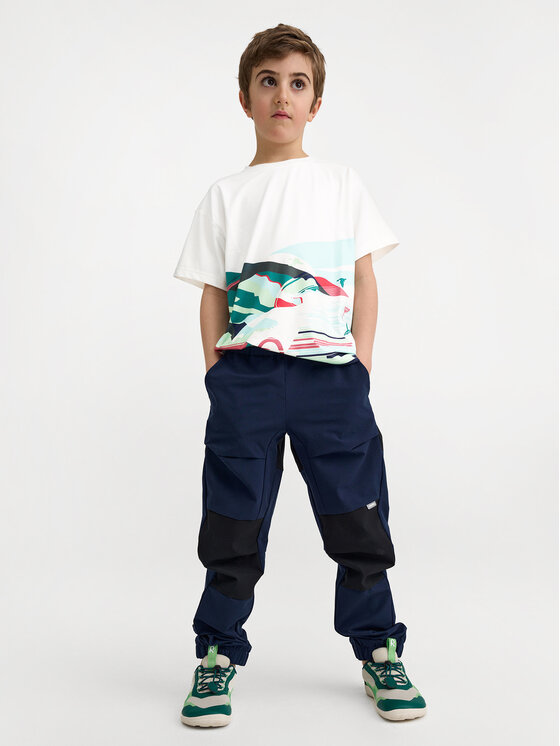 Reima Reima T-krekls Siirtyy 5200353A Balts Regular Fit