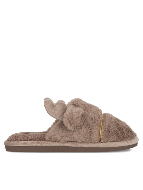 Home & Relax Pantofole BE-C21 Beige, taglia : 37