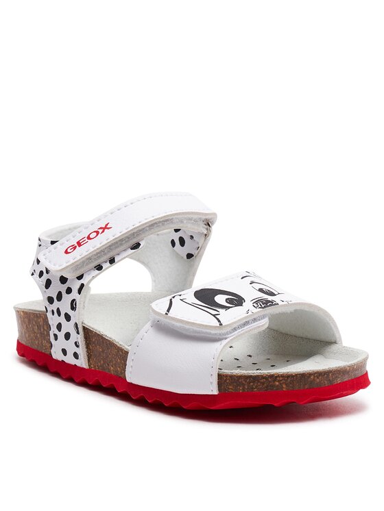 Geox Geox Σανδάλια B Sandal Chalki Girl B452RB 0003W C0404 M Λευκό