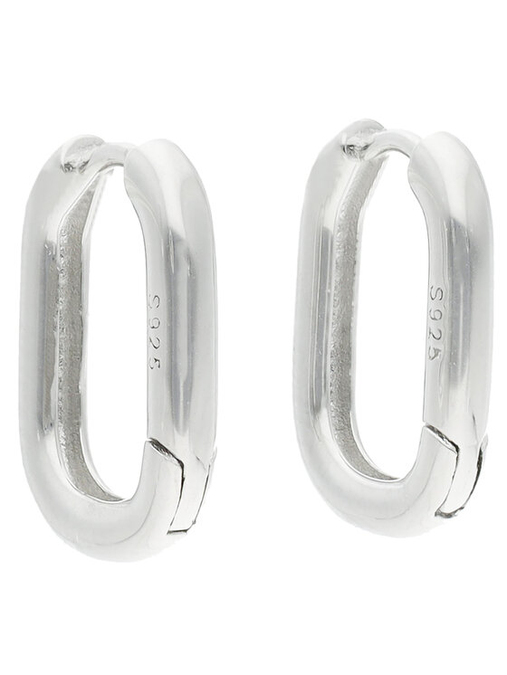 Luv AJ Luv AJ Ausskari Link Huggies CH5-CLH-S Sudraba