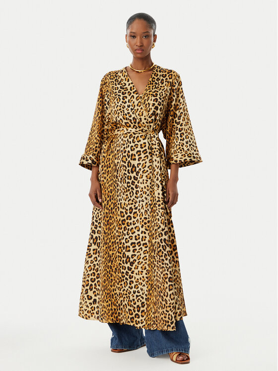 LOLA CASADEMUNT LOLA CASADEMUNT Kimono LS2602005 Rjava Regular Fit