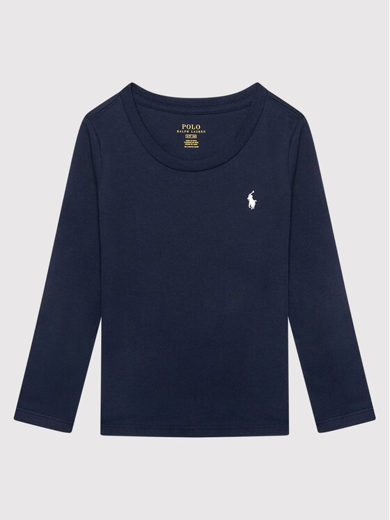 Polo Ralph Lauren Μπλουζάκι Tp 311841122007 Σκούρο μπλε Regular Fit