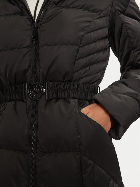 Guess Guess Geacă din puf New Olga W4BL40 WEX52 Negru Regular Fit
