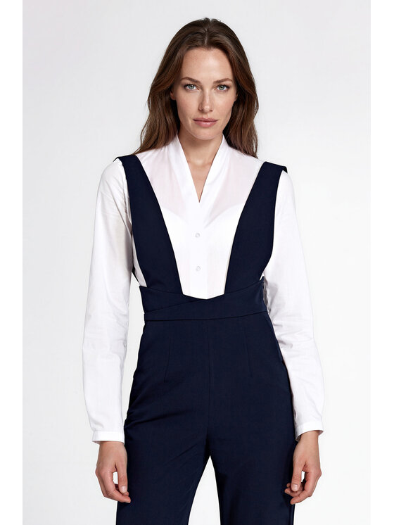 NIFE NIFE Košeľa K102 Biela Regular Fit