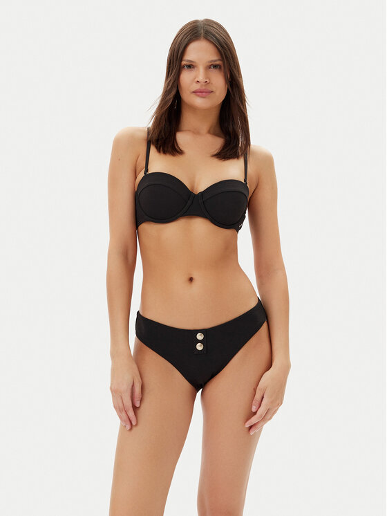 Tommy Hilfiger Tommy Hilfiger Bikini partea de jos UW0UW05836 Negru