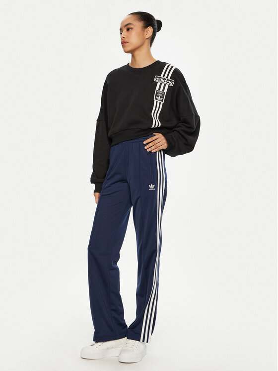 adidas adidas Spodnie dresowe adicolor Classics Firebird JC8285 Granatowy Regular Fit