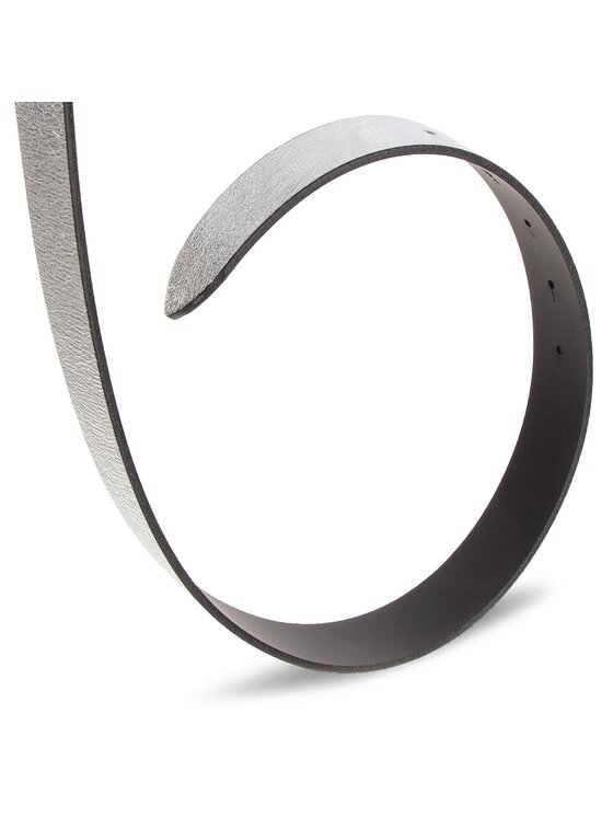 Calvin Klein Calvin Klein Curea de Damă 3 Cm Ck Rev. Belt Giftpack K60K604907 Argintiu