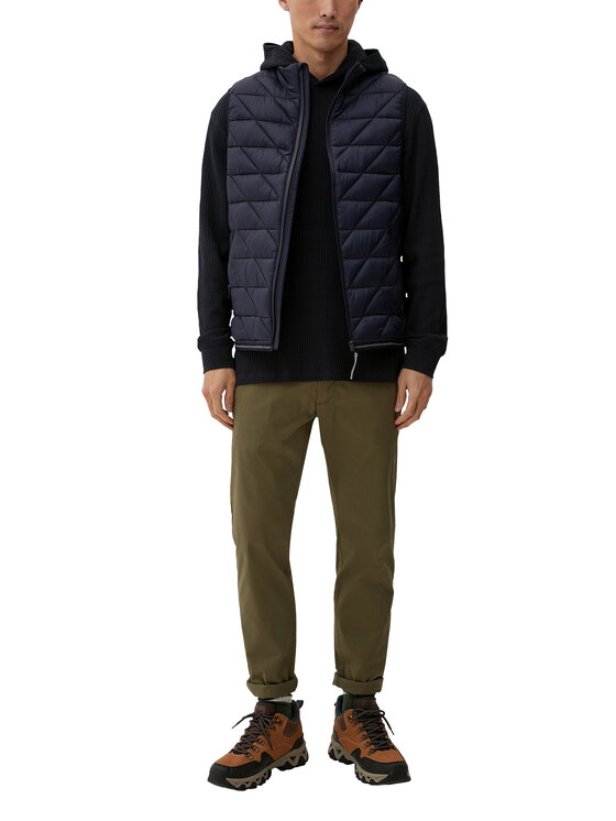 s.Oliver s.Oliver Telovnik 2125741 Mornarsko modra Regular Fit
