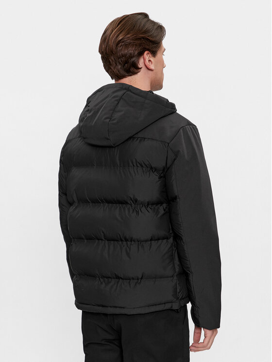 Calvin Klein Calvin Klein Зимно яке Mix Media K10K111889 Черен Regular Fit
