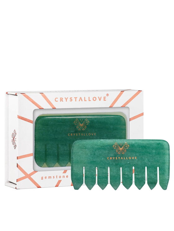 Crystallove Crystallove Awenturyn Grzebień do masażu skóry głowy