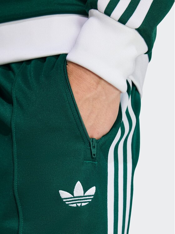 adidas adidas Teplákové kalhoty Beckenbauer KE1668 Tmavě zelená Regular Fit