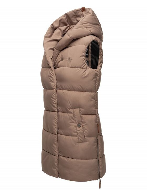 Navahoo Navahoo Bezrękawnik Madilynaa Brązowy Casual Fit