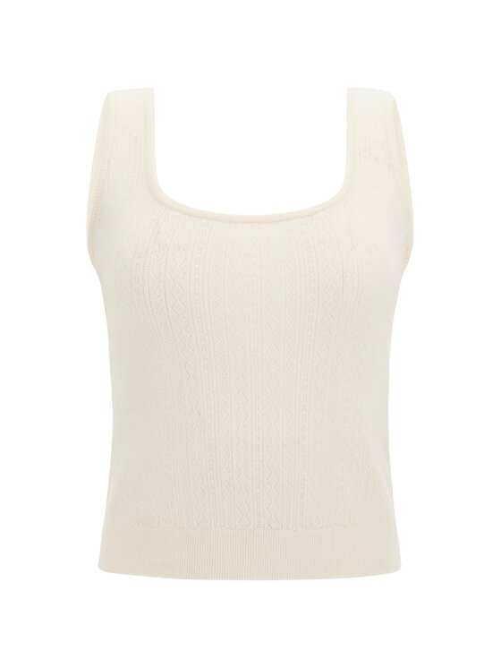 Guess Guess Top 175799 Biały Classic Fit