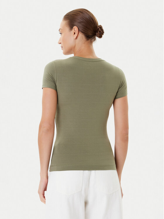 Guess Guess T-särk W5YI13 J1314 Khakivärviline Regular Fit