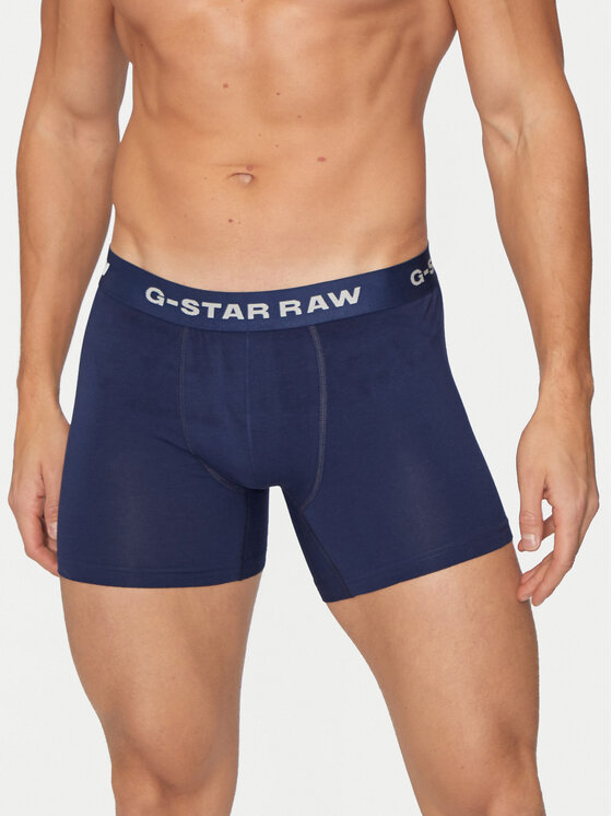 G-Star Raw G-Star Raw Set 3 perechi de boxeri D23773-D516 Albastru