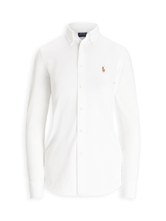 Polo Ralph Lauren Polo Ralph Lauren Cămașă Heidi 211664427003 Alb Slim Fit