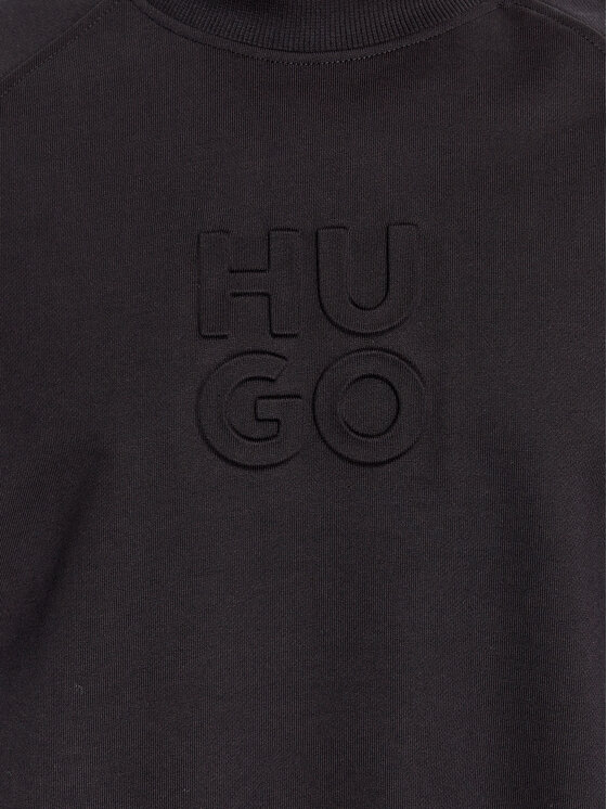 HUGO Hugo Felpa Dumbkin 50496640 Nero Relaxed Fit