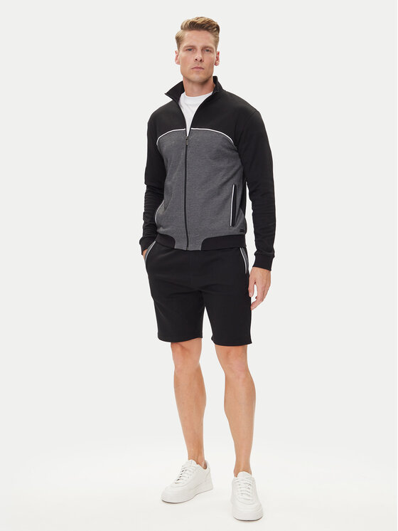 BOSS BOSS Pantaloni scurți sport 50545577 Negru Regular Fit
