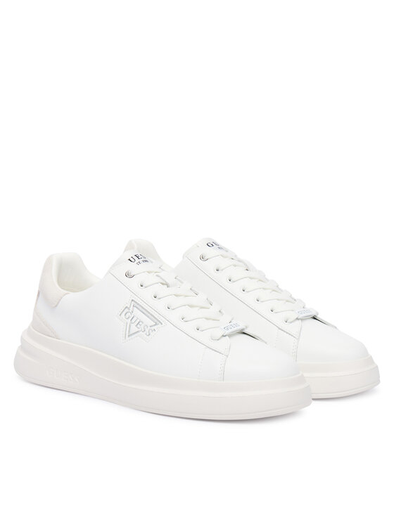Guess Guess Sneakersy FMFBAN LEL12 Biela