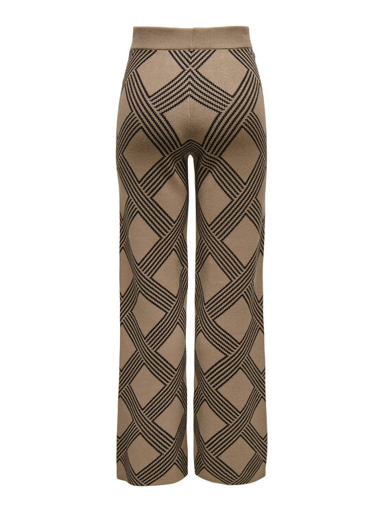 ONLY ONLY Strickhose Anny 15327634 Beige Loose Fit