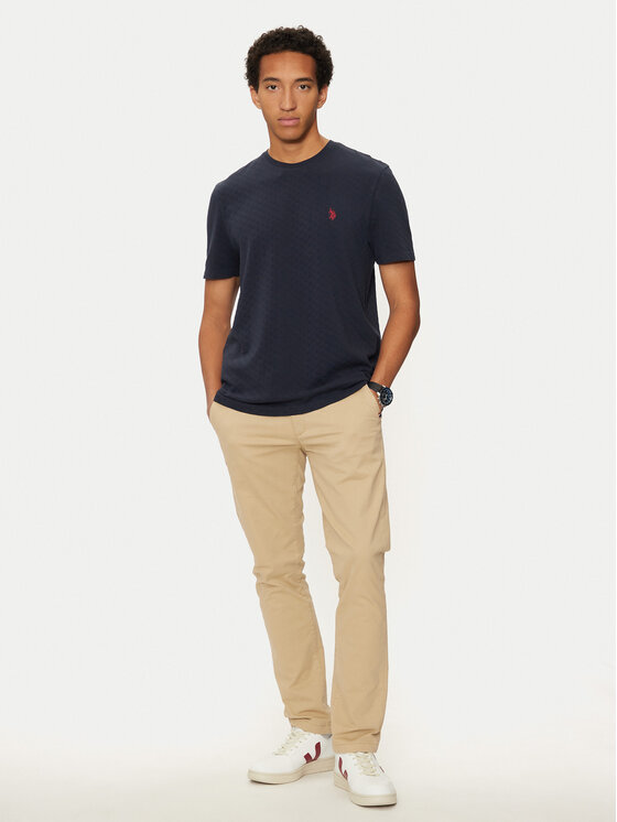 U.S. Polo Assn. U.S. Polo Assn. Póló MUP3617 Sötétkék Regular Fit