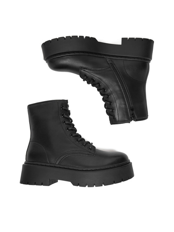 DeeZee DeeZee Schnürschuhe 13123-5 Schwarz