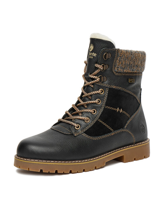 Remonte Remonte Schnürschuhe CEO-D9378-00 Schwarz