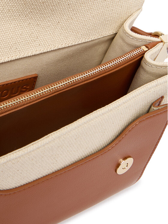 TOUS TOUS Rankinė BANDOLERA M. AUDREE CANVAS 2002202743 Ruda