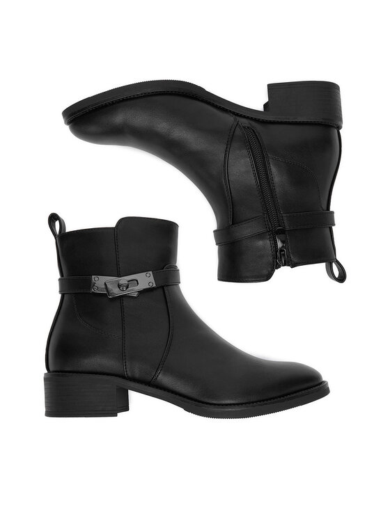 DeeZee DeeZee Čizme HX23002-11 Crna