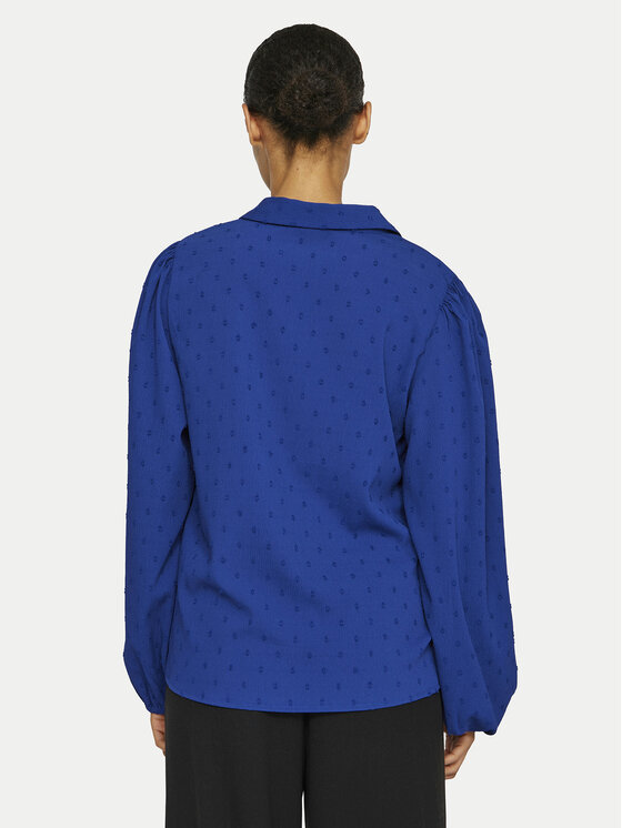 Vila Vila Camicia Brietta 14102572 Blu Regular Fit