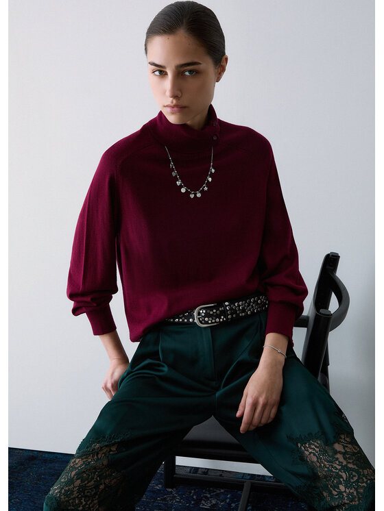 Liu Jo Liu Jo Maglione CF6039MA82O91726 Rosso Regular Fit