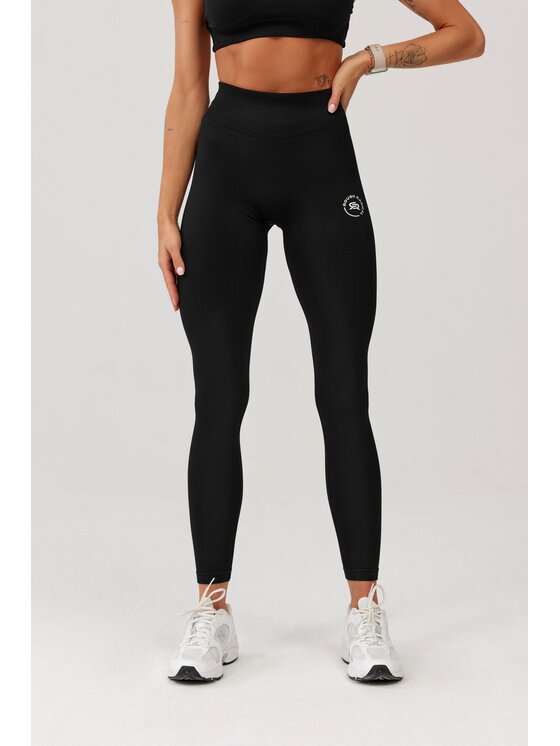 ROUGH RADICAL ROUGH RADICAL Leggings SEAMLESS GLOW LONG Nero Slim Fit