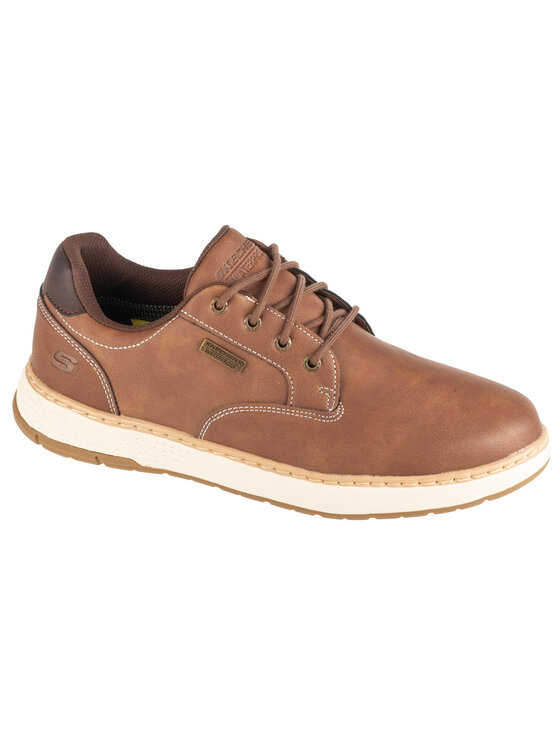Skechers Skechers Sneakersy Garlan - Pryor Brązowy